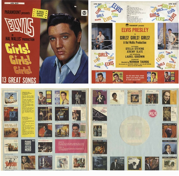 Elvis Presley's Personally Owned Guitar, Likely Screen-Used in ''Girls, Girls, Girls''